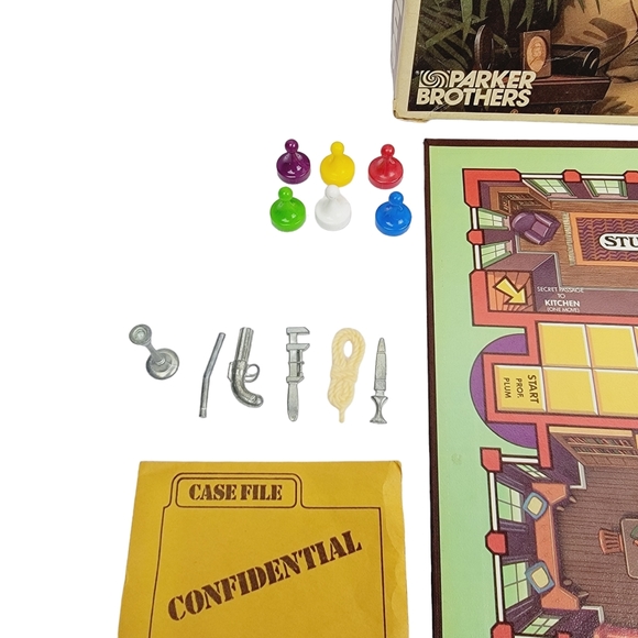Parker Brothers | Games | 986 Parker Brothers Clue Classic Detective ...